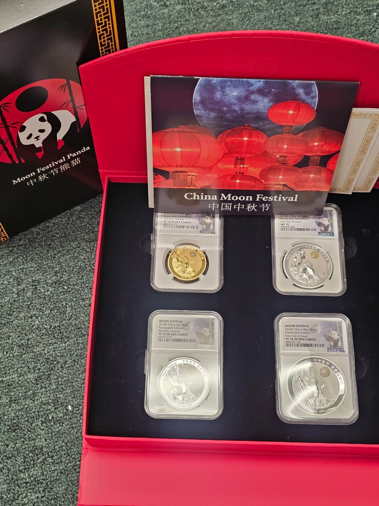Moon festival panda set.