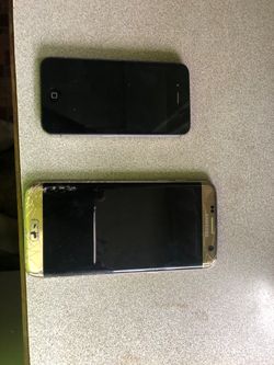iPhone and Samsung S7 edge Verizon