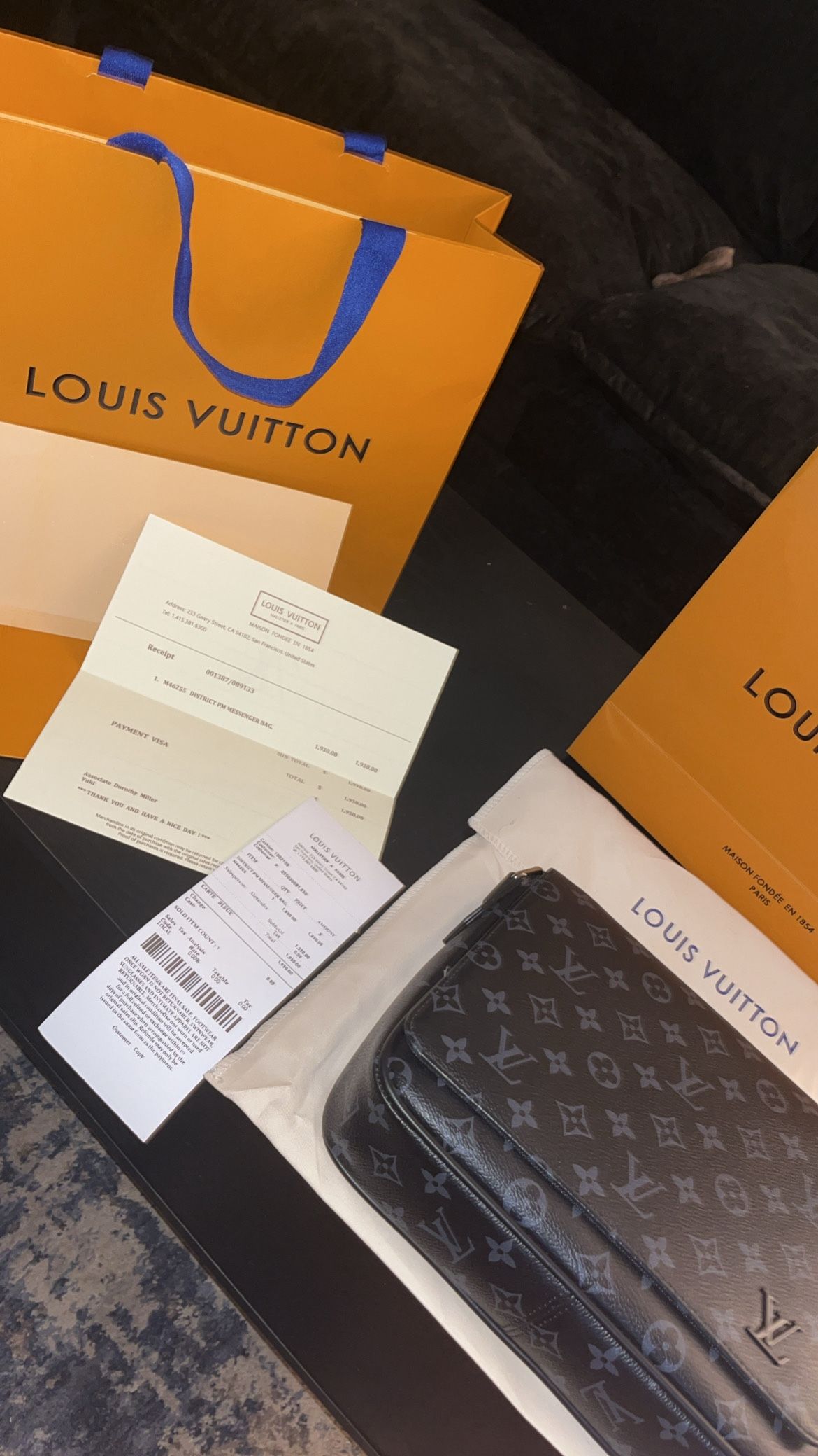 Men’s Louis Vuitton Side Bag