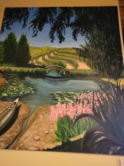 Giant Oil Painting Canvas Wall Art 