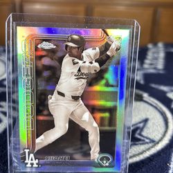 2025 Topps Chrome Shohei Ohtani Sepia Refractor Mint