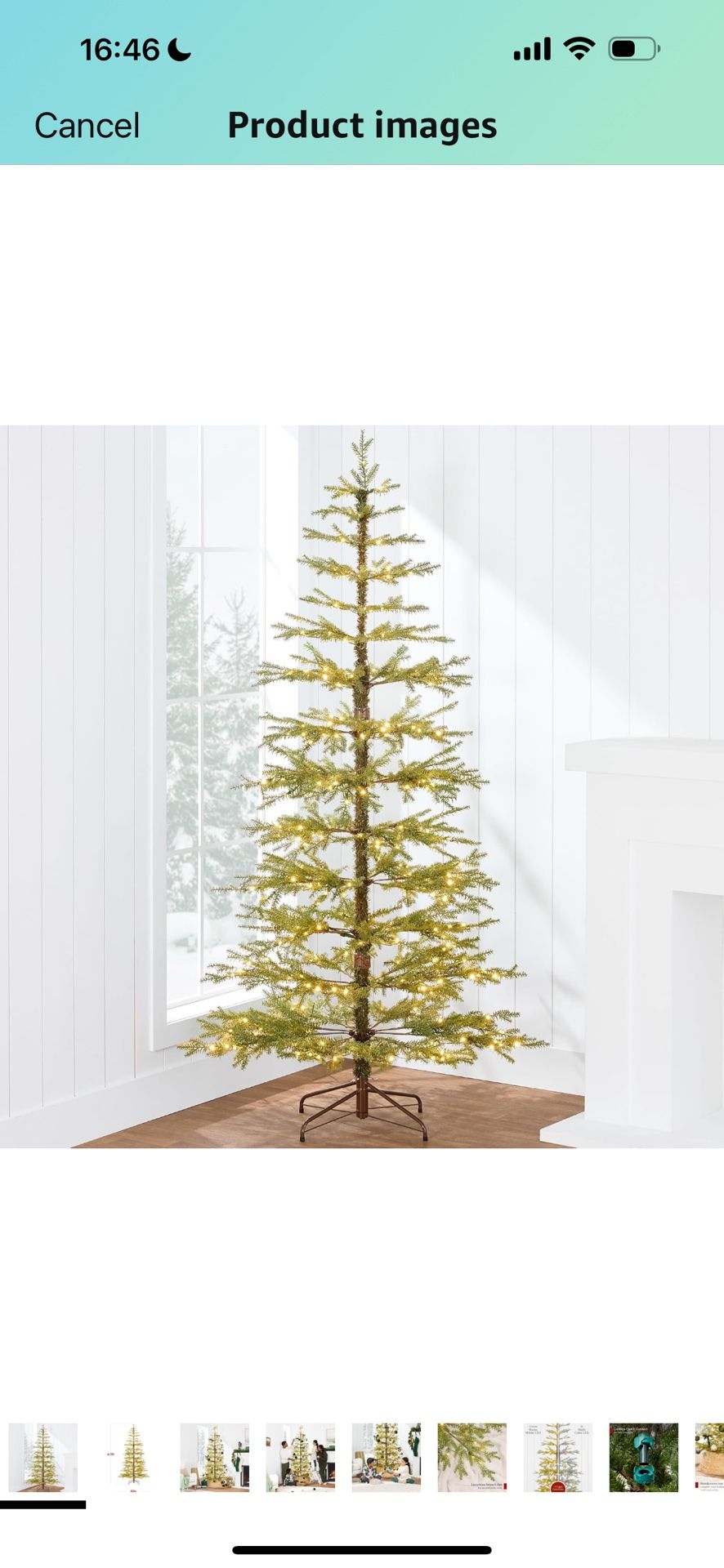 New 6 Ft Prelit Christmas Tree