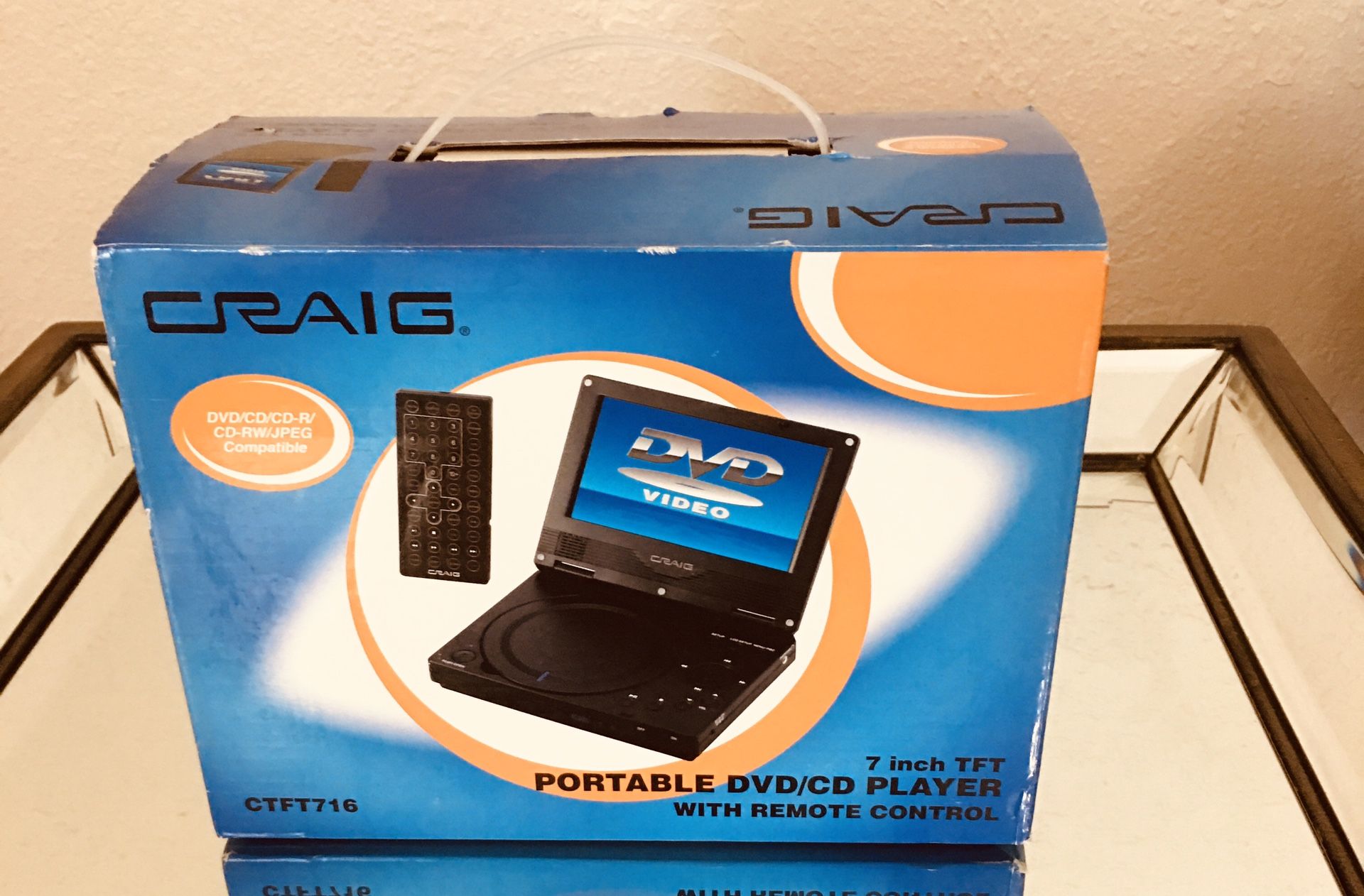 Craig Portable DVD/CD player