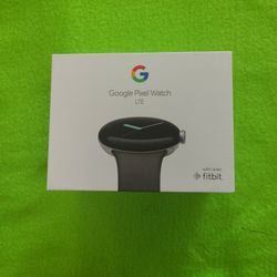 Google Pixal Watch Lte First Gen Brand New Open Box Charcoal Wrist Band