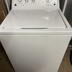 Kenmore washer works perfect 30 day warranty