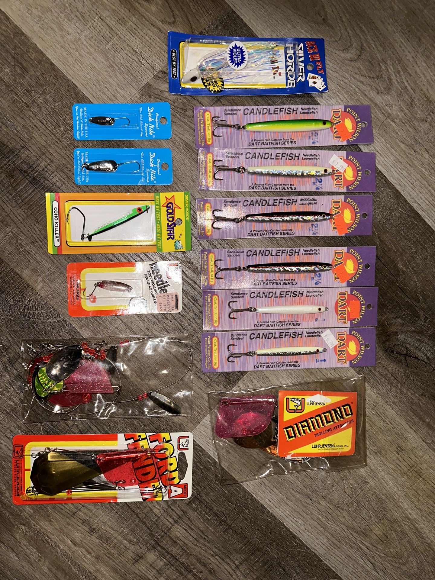 Vintage fishing gear