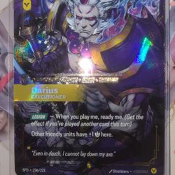 Darius - Executioner (Overnumbered) - Spiritforged (SPF)