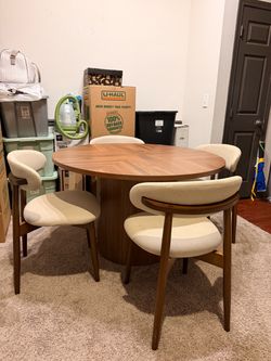Modern Round Dining Table For Sale