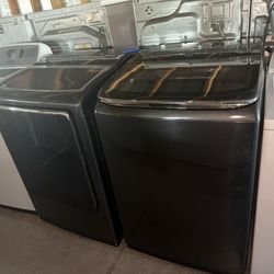 Samsung Washer And Gas Dryer Set