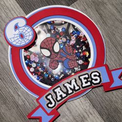 Spider-Man Shaker Cake Topper 