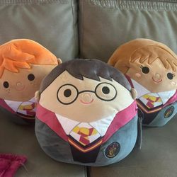 Squishmallow Harry Potter Dolls With Tags