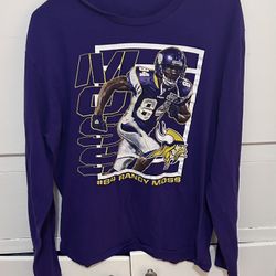 Randy Moss Long Sleeve Shirt Size Men’s Medium