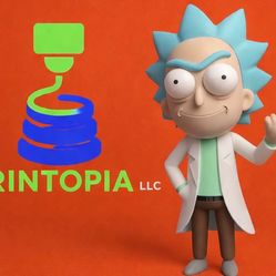Tiny Rick Flipping The Bird Rick and Morty Figure