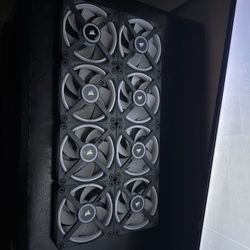 Corsair iCue LINK QX120 RGB Fans (black)