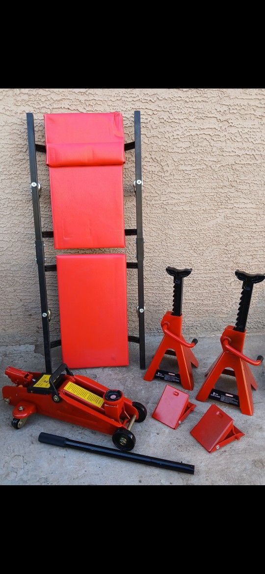 Combo Jack Y Stand Jack Y Carro Deslizador