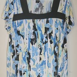 18 / 20 Studio 1940 Woman's Short Sleeve Blouse 