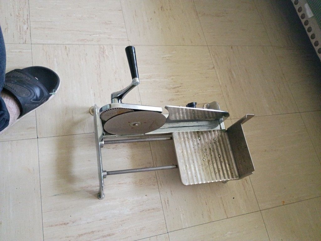 Vintage Food & Meat Slicer / Cortadera De Carne Y Comida 