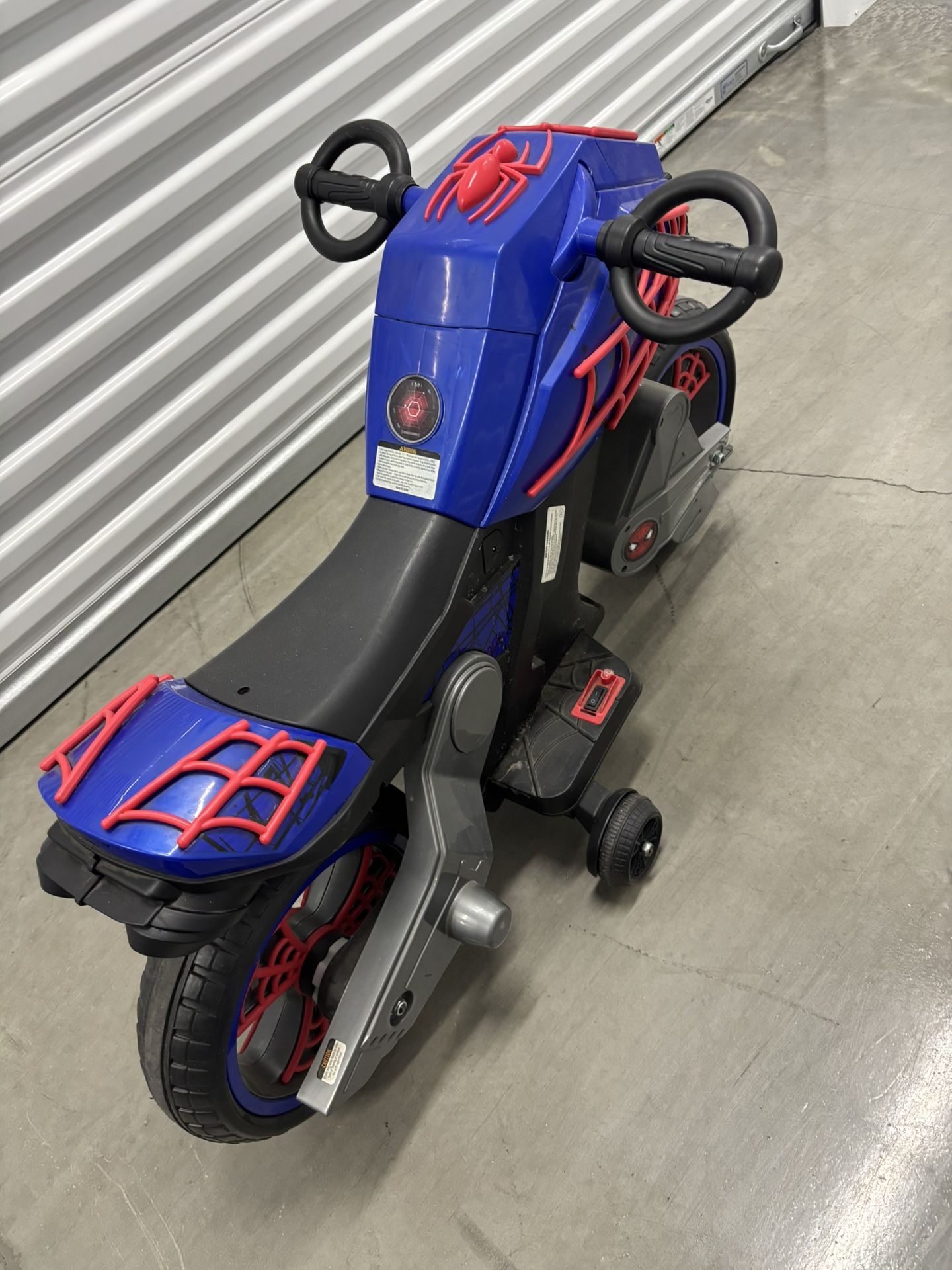 Boys Spider-Man Motorcycle