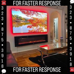 TVs & Mounts, LED Lights 
