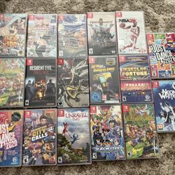 Nintendo Switch Games 20 Each