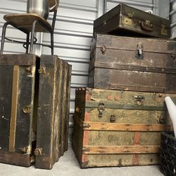 Antique Trunks 