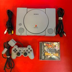 Original Playstation (PS1) Console Bundle Lot w/ Pro Pinball