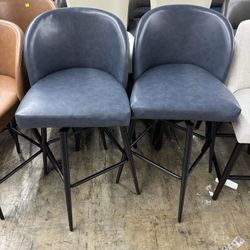 Chita Nova Swivel Bar Stool set of 2( bar height)