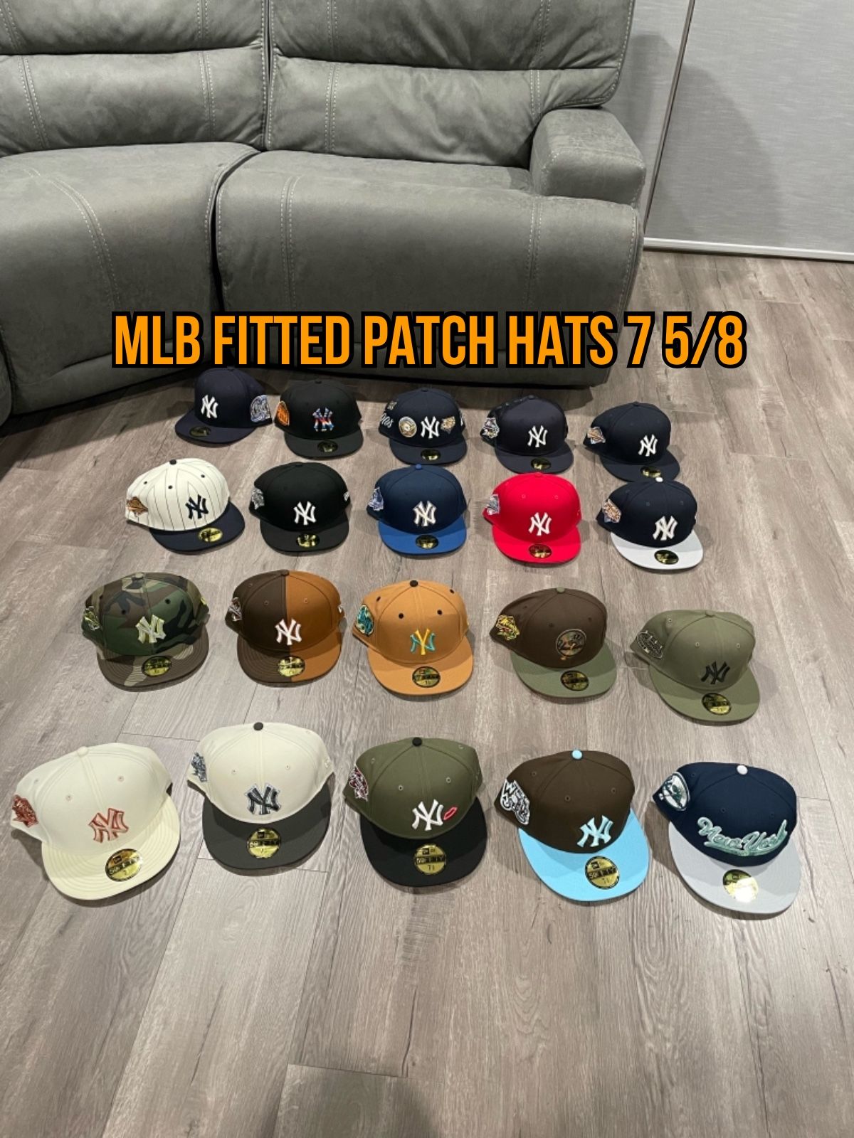 7 5/8 Size Washington Nationals MLB Fan Cap, Hats for sale