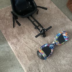 Hover board and attachment