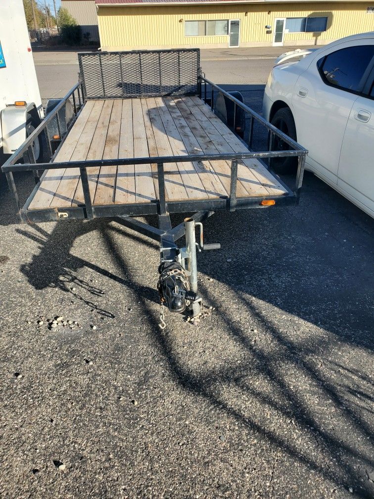 UTILITY TRAILER 14X6.2 GREAT CONDITION