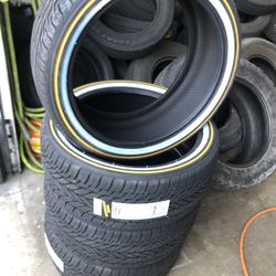 245/40/20 Vogue White Gold