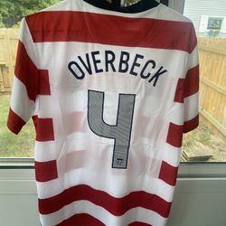 Carla Overbeck Jersey Soccer USA Men Adult USWNT XL New NWT 2012 Waldo NWSL #4