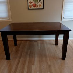 Solid Wood Expandable Dining Table, Seats 10