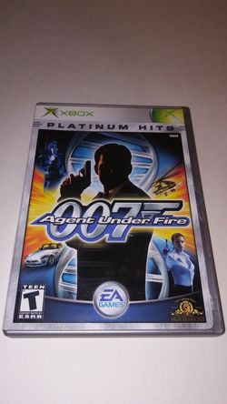James Bond Agent Under Fire - Xbox "Platinum Hits" edition COMPLETE