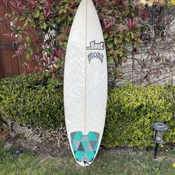Lost Mayhem surfboard.  5’8 27L