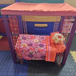 American Girl Doll Julie's Groovy Bed