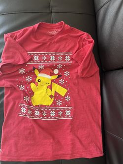 Pokemon pikachu shirt size L - $8