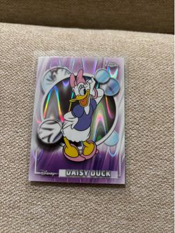 2026 Topps Chrome Disney Daisy Duck Raywave Refractor #54