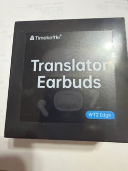 New Timekettle WT2 Edge translation earbuds
