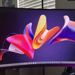 Samsung 27-Inch 1080p 240Hz Curved Gaming Monitor 