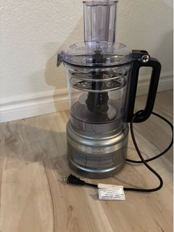 KitchenAid Base 9-Cup Food Processor | Contour Silver
