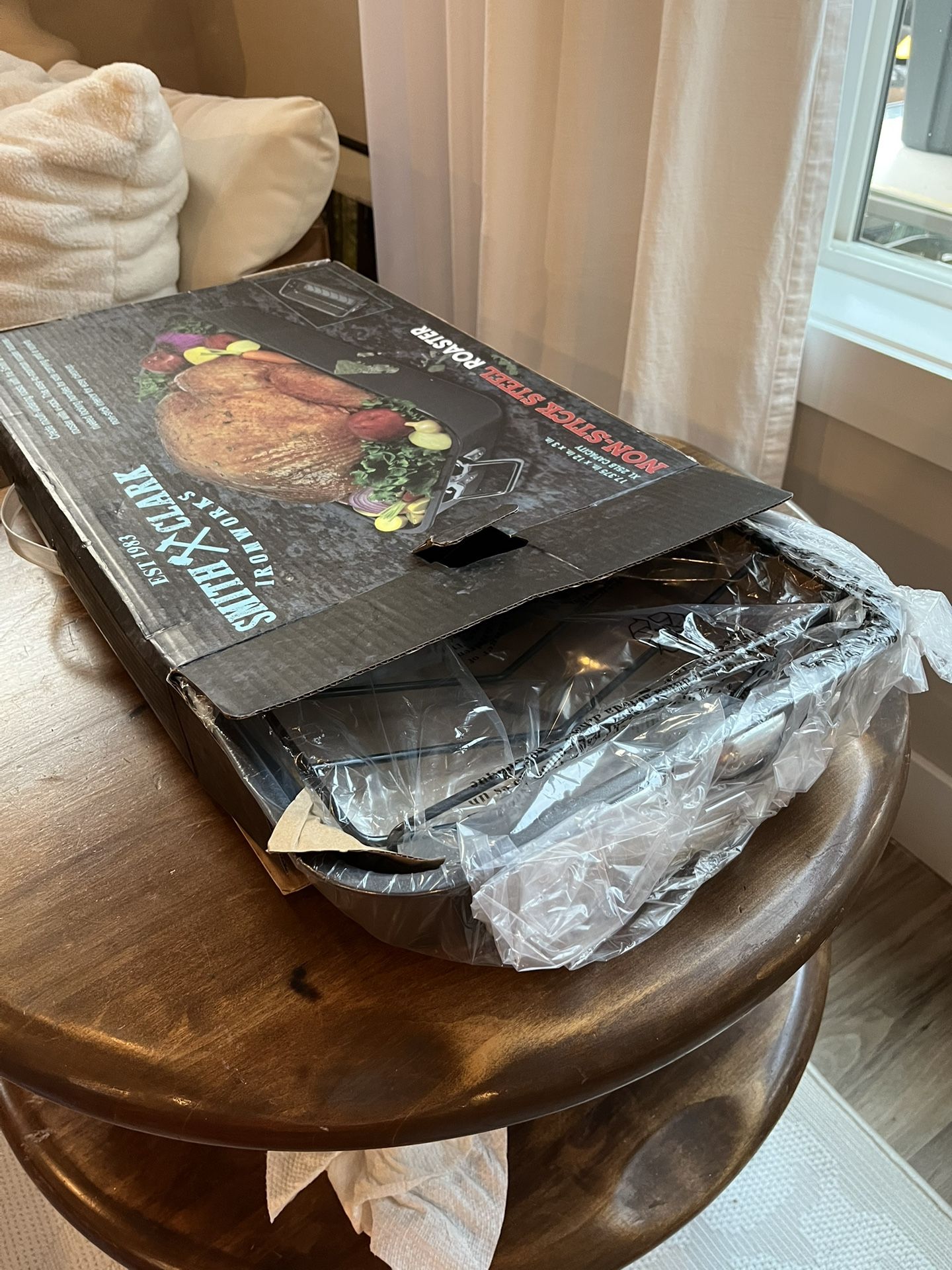 Smith & Clark Ironworks Non-Stick Steel Roaster