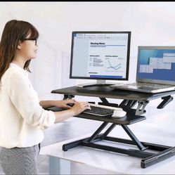 Adjustable Stand Up Desk Airlift Pro, 
