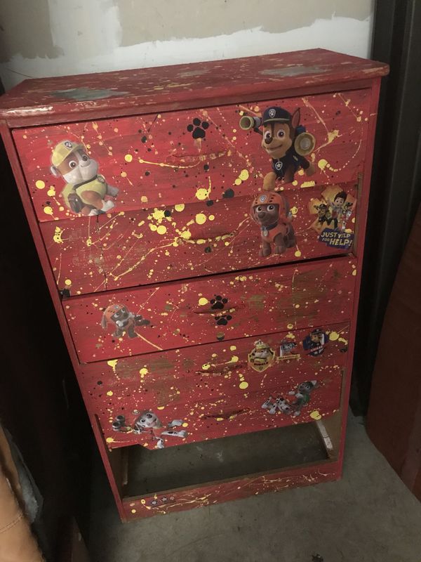 Paw Patrol Dresser Paw Patrol Painter Dresser For In Sacramento Ca Offerup