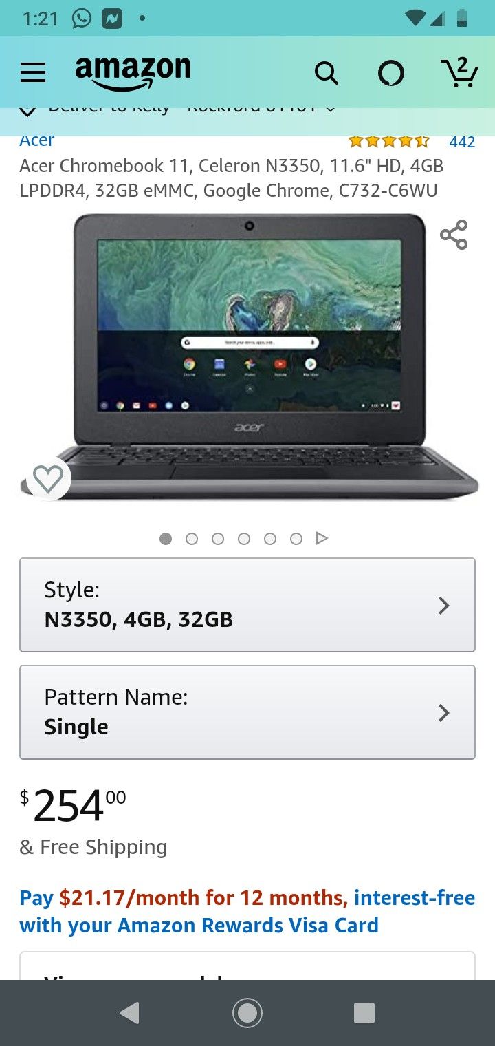 Brand new never used Chromebook