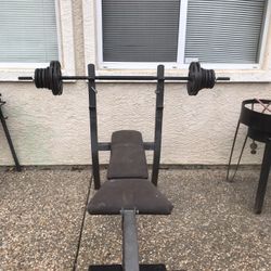 Bench And Weighs