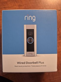 RING WIRED DOORBELL PLUS