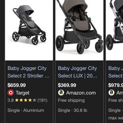 city select lux stroller