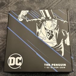 2023 NIU DC PENGUIN 1oz Silver Coin 