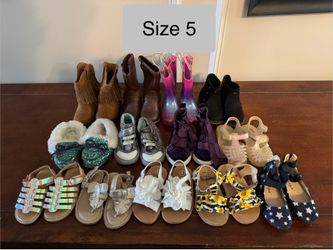 Girls Shoes, Size 5